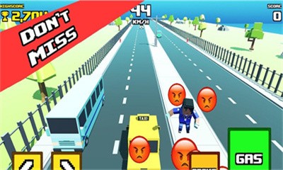 出租车疯狂之路（Crazy Road：Taxi Madness）游戏APP下载