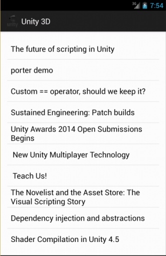 unity手机版下载