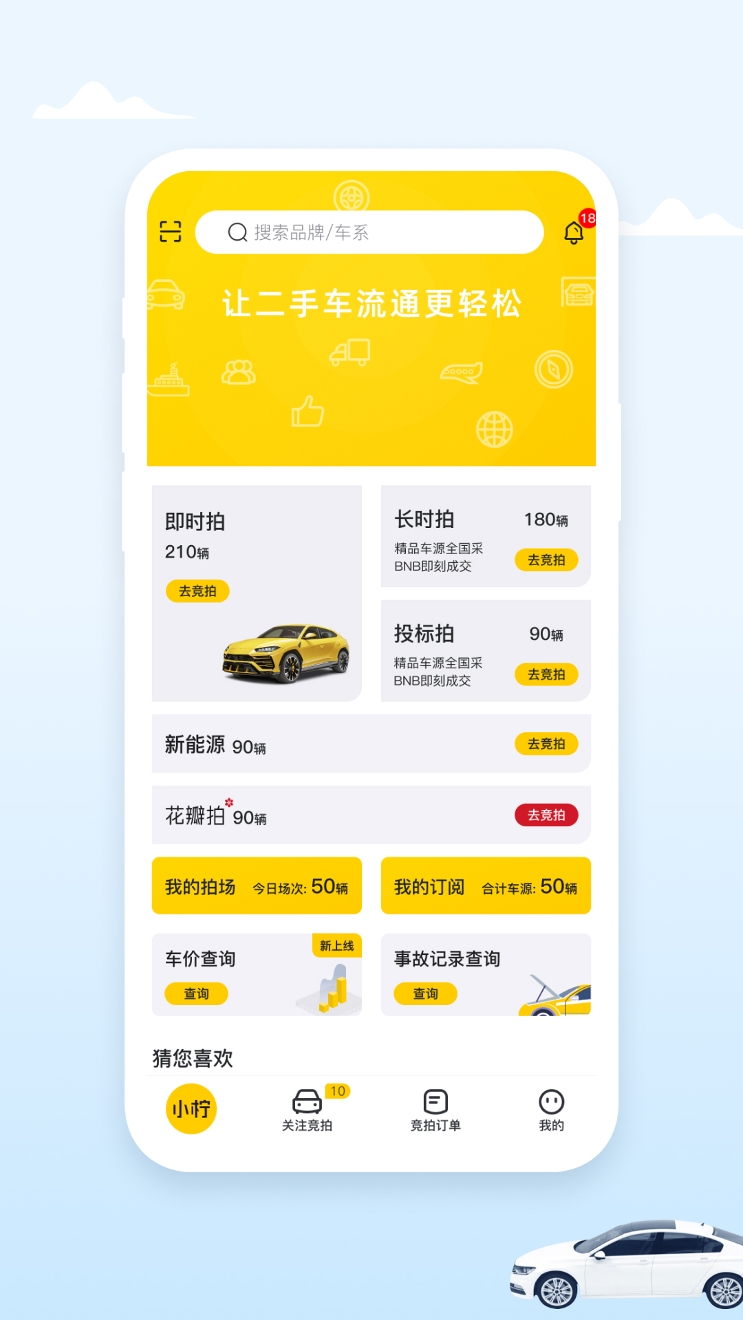 小柠拍二手车app